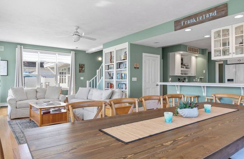 Onset House | BRAND NEW LISTING! Spacious 5BD Beachfront Retreat-Central A/C, Outdoor Shower, Right on Onset Beach