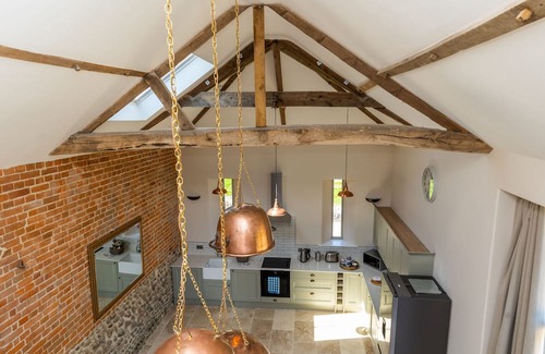 Aldborough House | This beautiful Hay Loft conversion makes a luxurious rural holiday home with vaulted ceilings two do