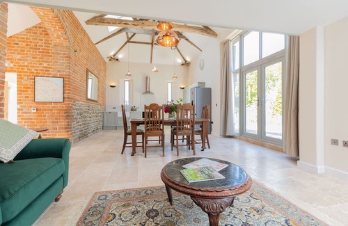Aldborough House | This beautiful Hay Loft conversion makes a luxurious rural holiday home with vaulted ceilings two do