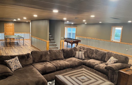 Chippewa County House | Peaceful Lake Home Retreat