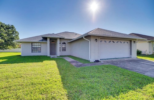 Palm Bay House | Florida Snowbird Retreat 15 Mi to Melbourne Beach