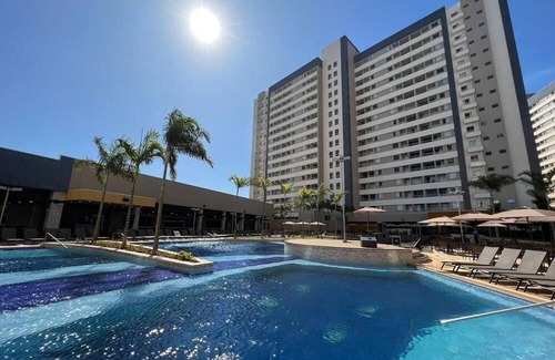 Olimpia Resort | RESORT SOLAR DAS ÁGUAS: 5 adultos a 4km do Thermas Lar. e a 3km do Hot Beach