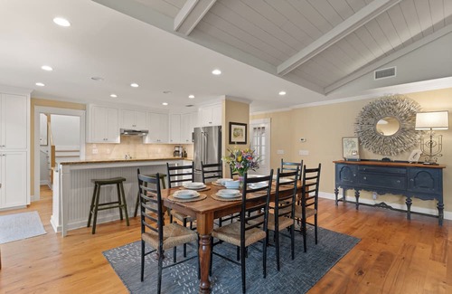 East Beach House | The Blue Door Cottage sleeps 8 and makes for a perfect beach getaway