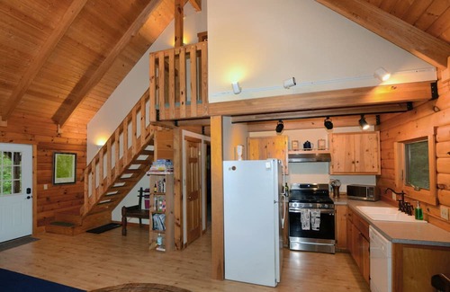 Mount Tremper Cabin | PERFECT ESCAPE For Total Privacy, Rustic Modern Cabin, 15 Pvt. Ac, WiFi, Heat/AC