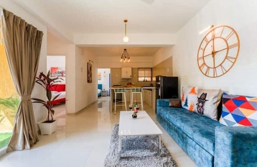 Anjuna Condo | CherryCroft by Alpha Stays.2bhk Apartment Anjuna