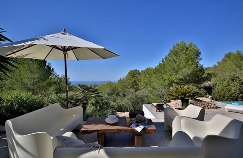 Sant Josep de sa Talaia Villa | My Rental Homes - Villa Joya with private pool and sea view