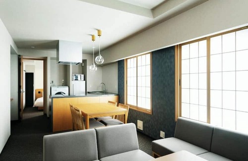 Chuo Apartment | Two-Bedroom Suite | 250m Stroll to Hatchobori Station |