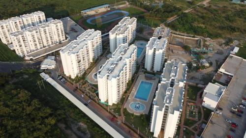 Girardot Apartment | Apartamento Aqualina Orange Piso 2 Aire Acondicionado Vista a piscina