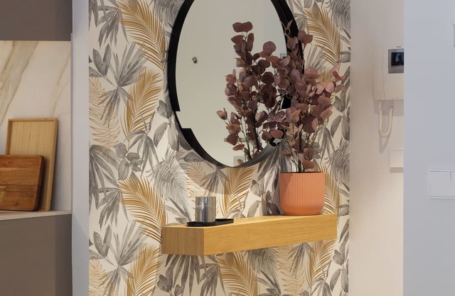 Sunlit three bedroom apartment with balcony