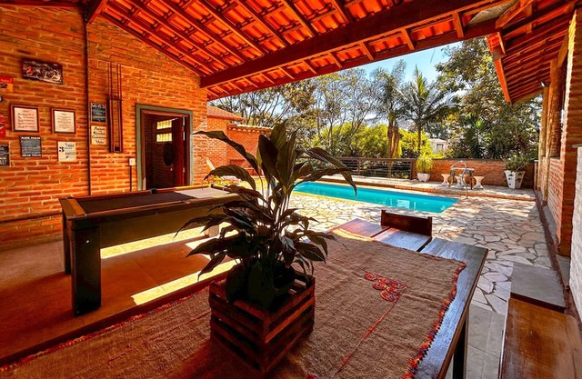 Ch Cara com Piscina e Churrasq em Botucatu SP