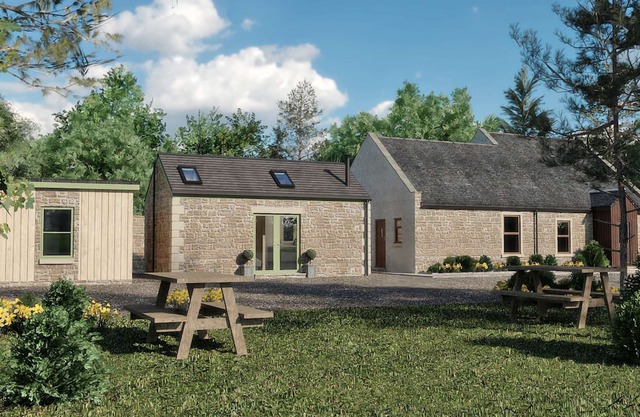 This stunning Stable Block of four studio conversions