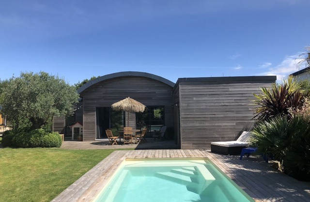 Maison Bord de mer Avec Piscine Chauffée 28° et Spa/jacuzzi 38°