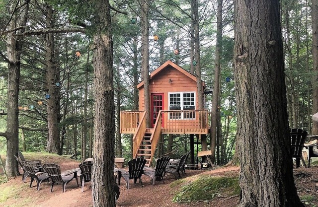 House and treehouse near 2 ski resorts