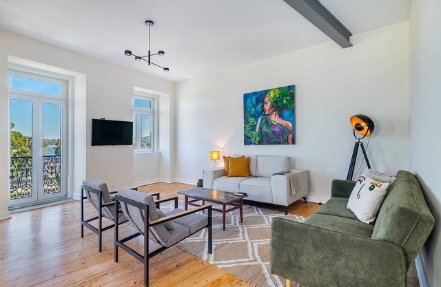 Authentic Lisbon Stay with River Views