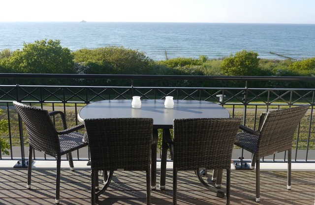 Exclusive Baltic Sea suite with fantastic sea view and pool/wellness area