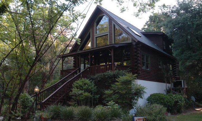 Edisto Island House | Edisto Island Tree House Log Cabin