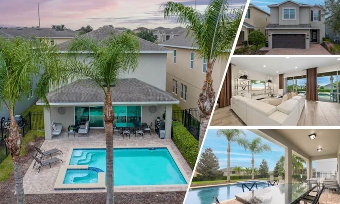 West Kissimmee House | Encore Luxe Villa|Pool & Jacuzzi|Disney Shuttle