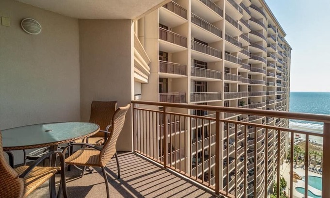 Windy Hill Condo | 12th Floor Oasis: Luxurious One-Bedroom Condo with Stunning Ocean Views