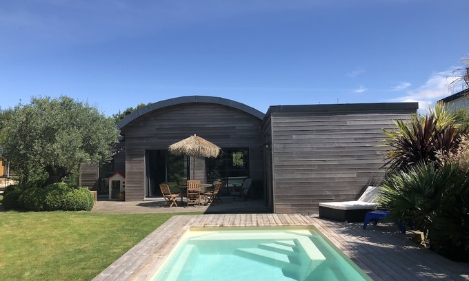 Locquenole House | Maison Bord de mer Avec Piscine Chauffée 28° et Spa/jacuzzi 38°