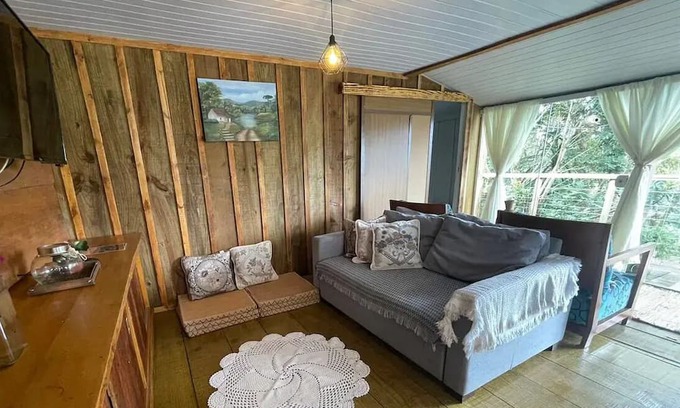 Campina Grande Do Sul Cabin | Cabana nas Montanhas com Piscina, Acesso a Represa do Capivari