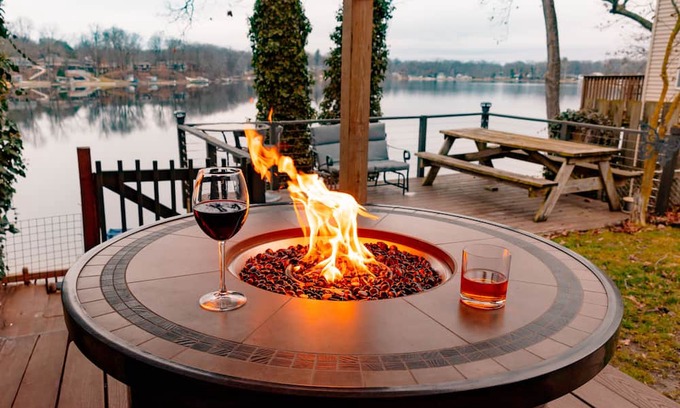 Kendall Cottage | Cozy lakeside cabin near Timber Ridge Ski Resort. Pet-Friendly!!