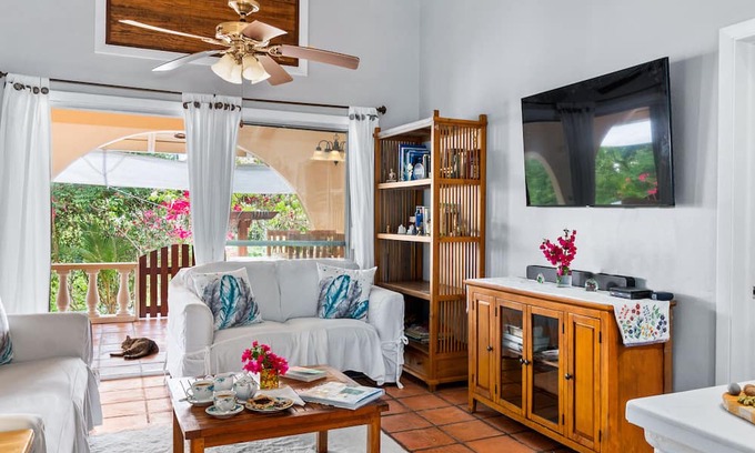 Great Mountain Cottage | British Virgin Islands Modernique Villa with ocean views!