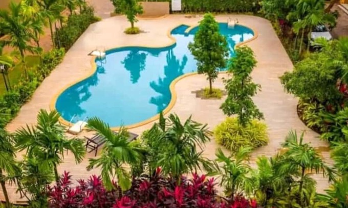 Anjuna Condo | CherryCroft by Alpha Stays.2bhk Apartment Anjuna