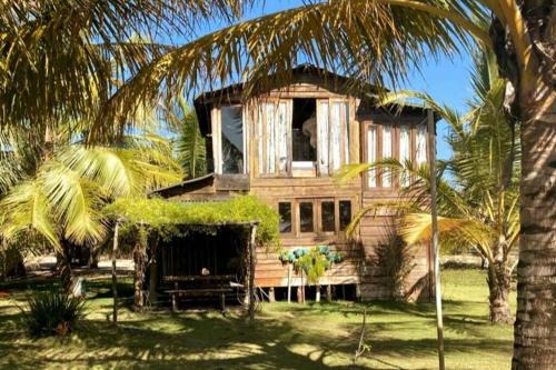 Praia do Baixio Ski Chalet | Eco Chalé Refúgio à beira do rio